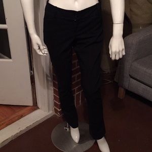 Black Straight Leg Dress Pants